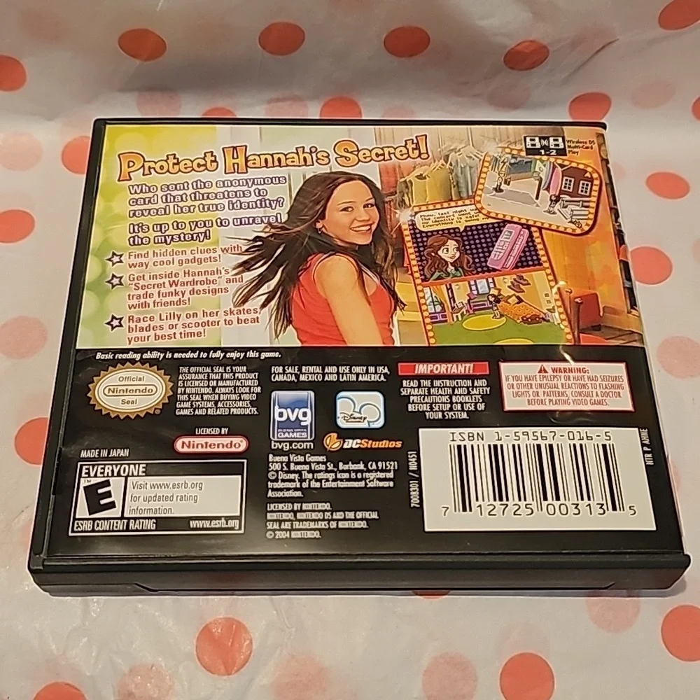 Nintendo ds hannah